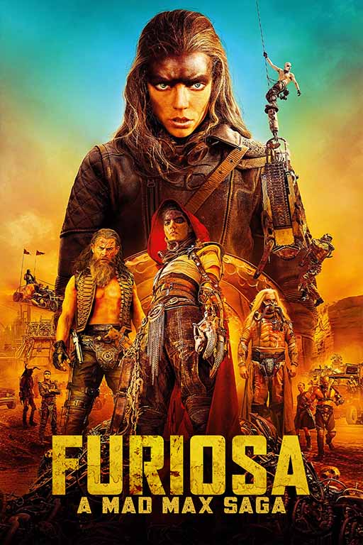 Official poster for Furiosa: A Mad Max Saga